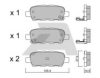 AISIN BPNI-2001 Brake Pad Set, disc brake